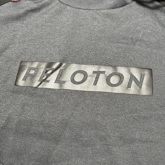 NWOT Rhone x Peloton Nylon Tactel Hoodie  SIZE S Asphalt Gray Zip Pocket NEW - Picture 4 of 12